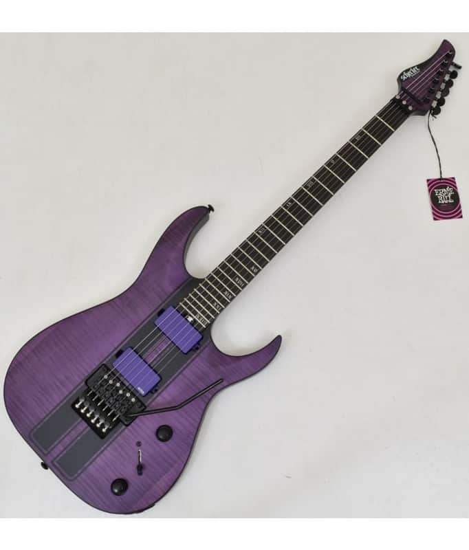 Schecter Banshee GT FR Guitar Satin Trans Purple B-Stock 3598 image 1