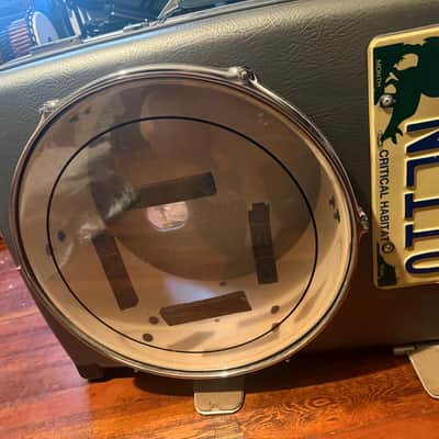 OneManBandDrumCo. The Wolves 16inch OMBDrumCo. Vintage Suitcase Drum Kick Drum Bass Drum Pearl Forum Series Drum image 12