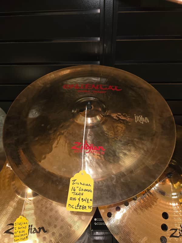 Zildjian 16" FX Oriental China Trash Cymbal 1993 - Present - Brilliant image 1