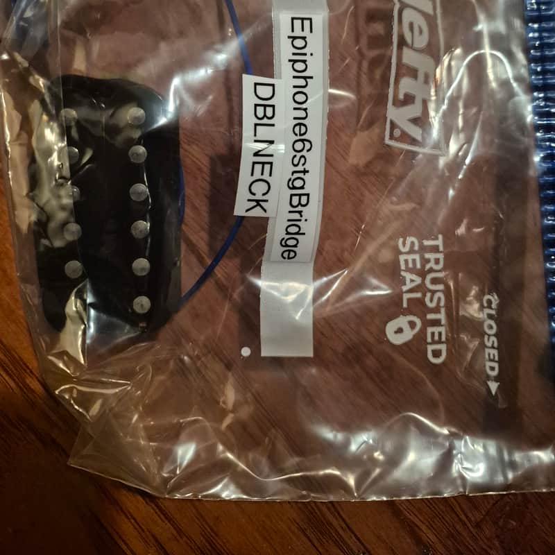 2016 Epiphone Double Neck (Bridge Pickup) Black