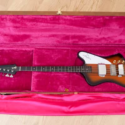 1995 Gibson Thunderbird IV Limited Edition Vintage Reissue Bass Ebony Board w/ohc image 16