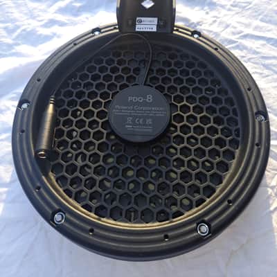 ROLAND PDQ8 8 INCH QUIET DESIGN ELECTRONIC V DRUM Snare Tom Accessory PAD EXCELLENT! 1 of 3 image 2