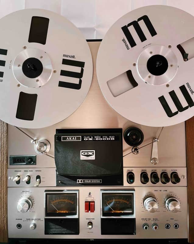 AKAI GX-600DB Reel to Reel Tape Recorder FULLY SERVICED + original NABS + Manual + RTMSM911 image 1