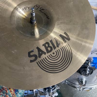 Russ McKinnon's (Barry Manilow, Tower of Power) Sabian 10" AAX Splash Cymbal 258g image 6