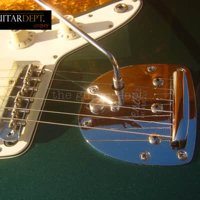 ♚AS NEW♚CRAZY RARE!♚ 2020 FENDER American Vintage Reissue JAZZMASTER USA ♚9.5" Radius !♚ '65 * 1965 ♚SHERWOOD GREEN METALLIC !!! ♚ 8.1 LBS image 10