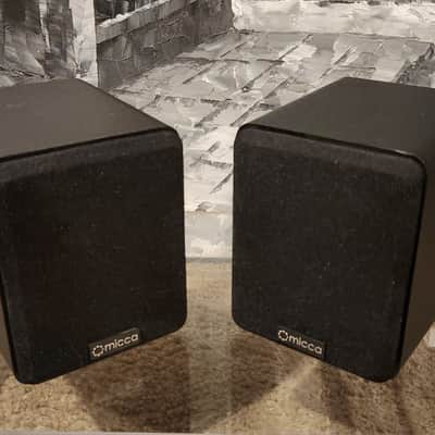 Micca Micca COVO-S 2-Way Passive Bookshelf Speakers, 2010 - Black image 4