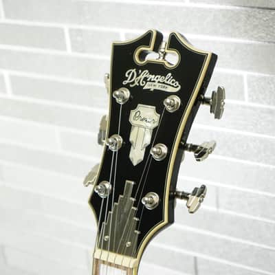 D'Angelico Premier DC Semi-Hollow Double Cutaway - Solid Black image 12