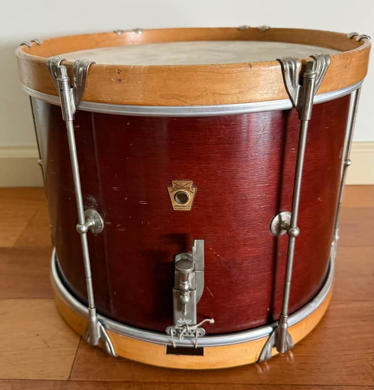 1960's Ludwig Vintage  14"x10" Marching Snare with New Heads image 1