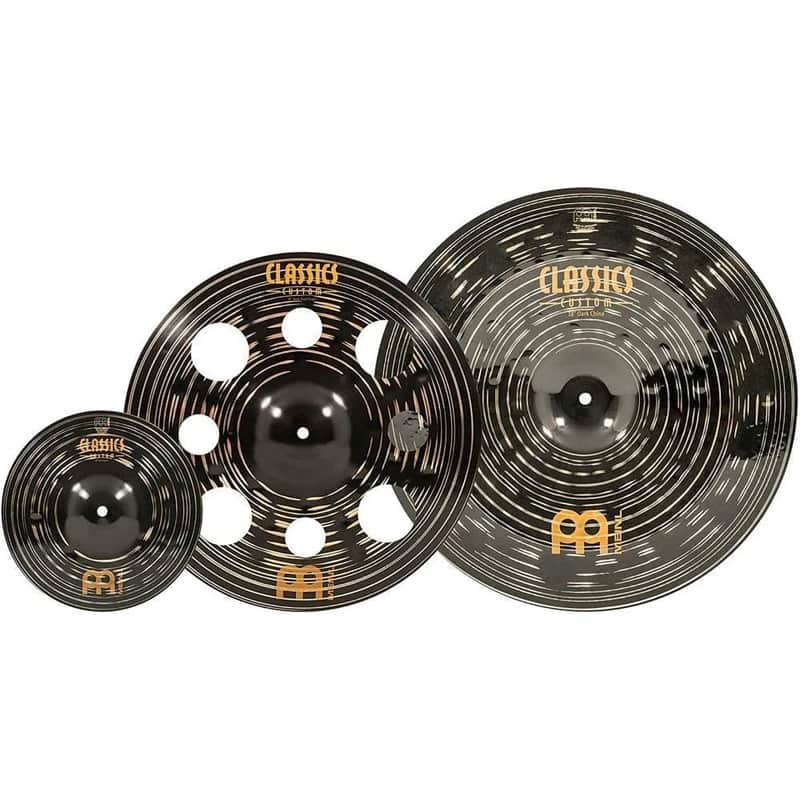Meinl Cymbals Classics Custom Dark Effects Set #2 10-16-18in image 1