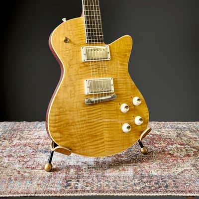 Brondel Burn II w/ Ron Ellis Pickups- Aged Amber Blonde - NEW, (Authorized Dealer) image 4