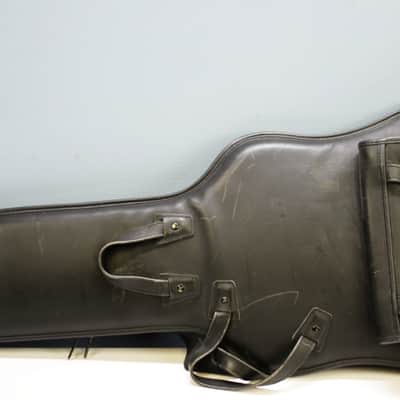 Levy's Standard Leather Bass Gigbag - Black **Warrior Patch** image 2