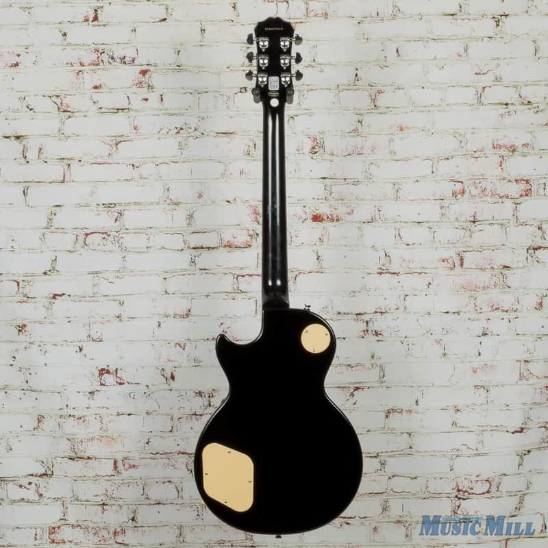 2006 Epiphone Les Paul Standard Electric Guitar Black (USED) | Reverb