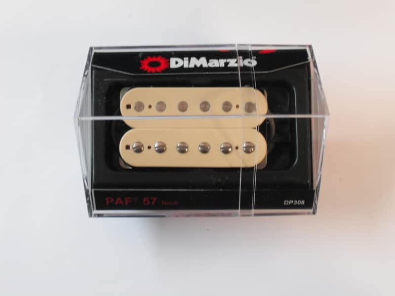 DiMarzio Regular Spaced PAF 57 Neck Humbucker Creme DP 308 image 1