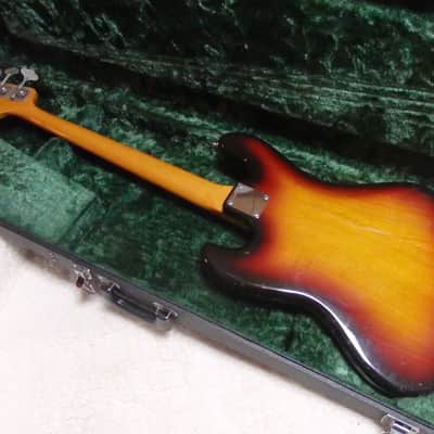 1982 Fender Japan Vintage JV Jazz Bass JB62-75 62 Sunburst | Reverb