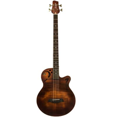 Sawtooth Acoustic-Electric Bass Guitar - Designed w Rudy Sarzo Bild 2