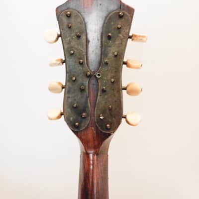 Italian handcrafted mandolin 1920 natural image 5
