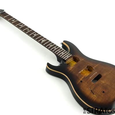 LEFTY PRS SE Custom 24 BODY & NECK, Paul Reed Smith Guitar Black Gold image 1