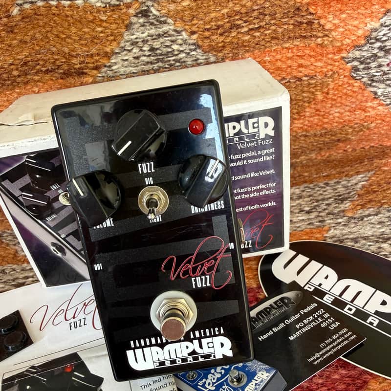 Wampler Velvet Fuzz 2010s - Black image 1