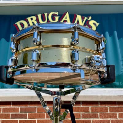 Yamaha SD-4455 Brass Shell 5.5x14 Snare Drum MIJ image 6