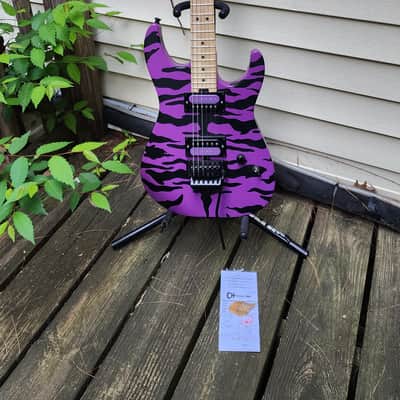 Charvel Satchel Signature Pro-Mod DK22 HH FR M 2019 - Present - Purple Bengal image 2