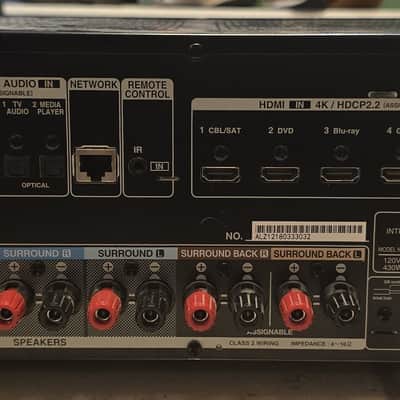 Denon AVR-X1400H 7.2 Channel Receiver, Dolby Atmos, AirPlay 2, HEOS image 3