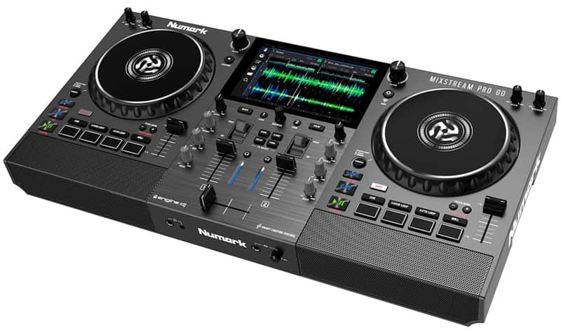 Numark Mixstream Pro Go Battery Powered Streaming DJ Controller w/ Amazon Music image 1