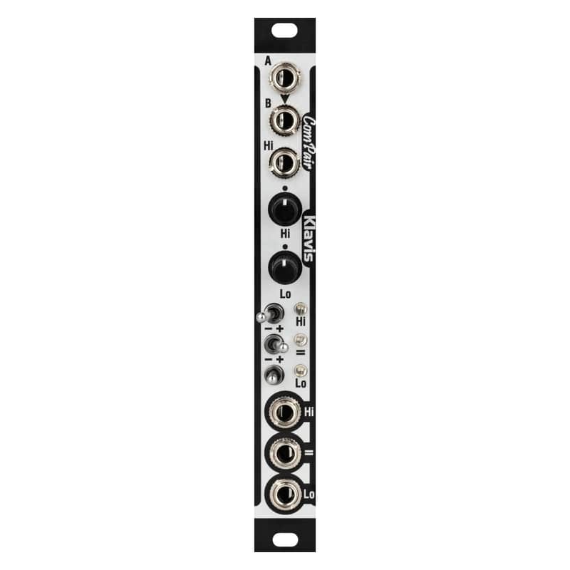Klavis ComPair Eurorack Dual Voltage Comparator Module (Silver) image 1