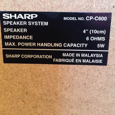 Sharp Mini Component System CD-C600 Bild 9