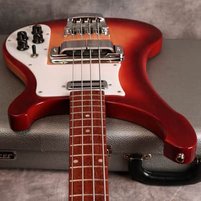 1998 Rickenbacker 4001 V63 - Fireglo - OHSC image 10