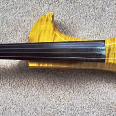 Goldsun Electric Violin Flamed Maple Zeta Copy image 2