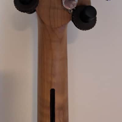 Wide Load Short Scale Tele Bass - Metallic Sherwood Green image 6