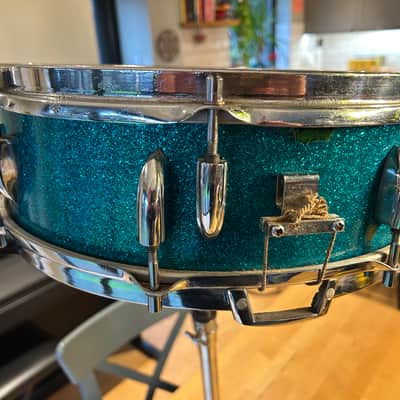 Vic O’brien 1950-1960’s- Glitter turquoises image 7