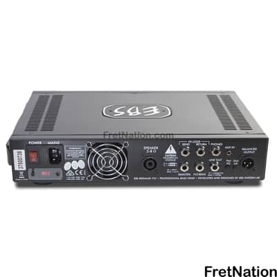 EBS Reidmar 752 Bass Class D Lightweight Bass Amplifier 750-Watt - EB-RD752 image 2