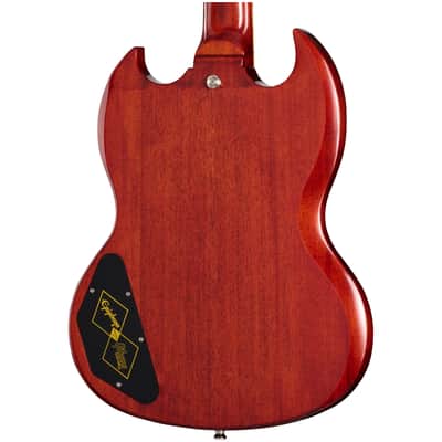 Epiphone IGC 1964 SG Standard Reissue with Maestro Vibrola, Cherry Red, with Case image 4
