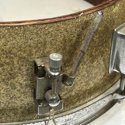 Kent 5X14" Snare Drum (TDG-SD-4176) 60's - faded sparkle image 5