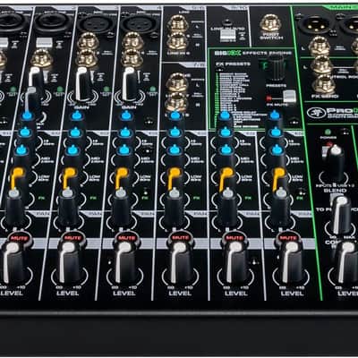 Mackie ProFXv3 Series, 10-Channel Professional Effects Mixer with USB, Onyx Mic Preamps and GigFX effects engine - Unpowered (ProFX10v3) image 3