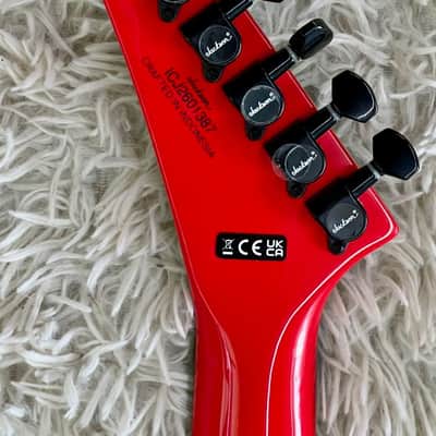 Jackson X Series Warrior WRX24M Electric Guitar with Floyd Rose Tremolo - Red image 4