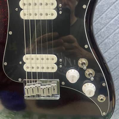Fender Lead III SkunkWerx Custom Brandywine Red Sparkle 2019 - Wine Red Sparkle image 4