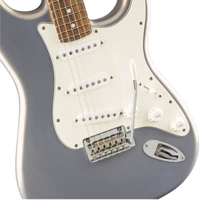 Fender Player Stratocaster Electric Guitar Silver Finish, Pau Ferro Fretboard image 2