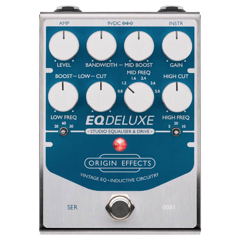 Origin Effects EQDELUXE Studio Equalizer & Overdrive Effect Pedal image 1