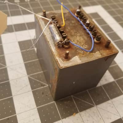 Collins 672 0428 00 9 TFIAOIYY Transformer 6.3 V Vintage Power potted hermetically sealed filament heater Tested Tube Amp Project 1950s image 4