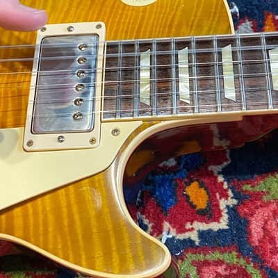 Gibson Custom Shop '59 Les Paul Standard Reissue 60th Anniversary - Golden Poppy Burst VOS indian rosewood rare ! image 7