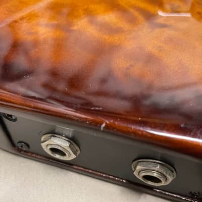 Godin Solidac Piezo HSH Electric Guitar - Standard and Piezo Outputs - 2002 Quilted Maple Top image 9
