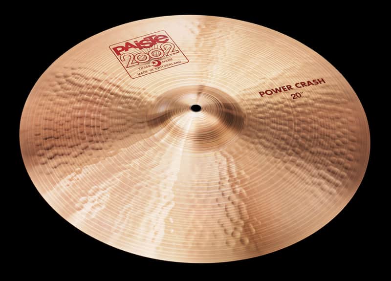 Paiste 20" 2002 Power Crash Cymbal - NEW - In Stock ! image 1