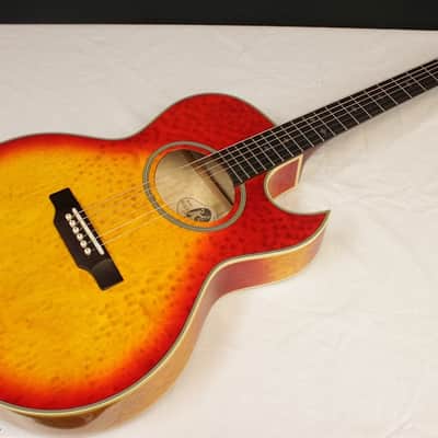 2003 Epiphone PR7E Acoustic-Electric Guitar w/ HSC, Very Good Condition! #24428 image 2