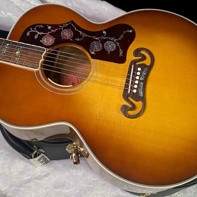 NEW! ! Gibson Custom Acoustic SJ-200 Elegant Koa Acoustic-Electric Guitar - Honey Burst - Authorized Dealer - 5.25 lbs - G07704 image 8