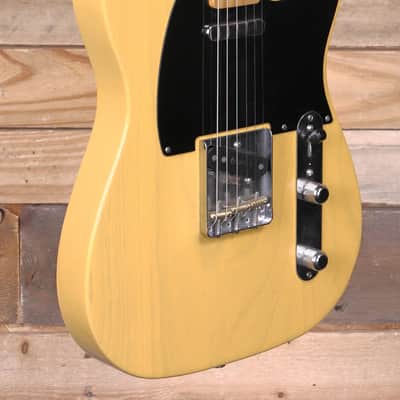 Fender 75th Anniversary Vintera Road Worn 1951 Telecaster Electric Guitar Butterscotch Blonde w/ Case image 2