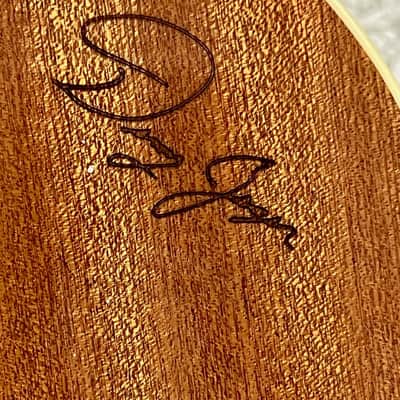 Zager ZAD-500MCE/N Solid Spruce/Mahogany Acoustic Electric OM Size + Case - Used image 3