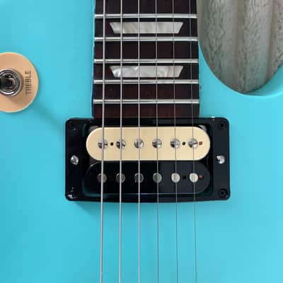 Gibson Les Paul Studio 2013 - Hidden Sea Glass - Teal image 10