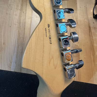 Partscaster Stratocaster 2023 - 'Daphne Blue Light Aged MJT Body Fender USA Neck and Fender Custom Shop Preloaded Pickguard image 21